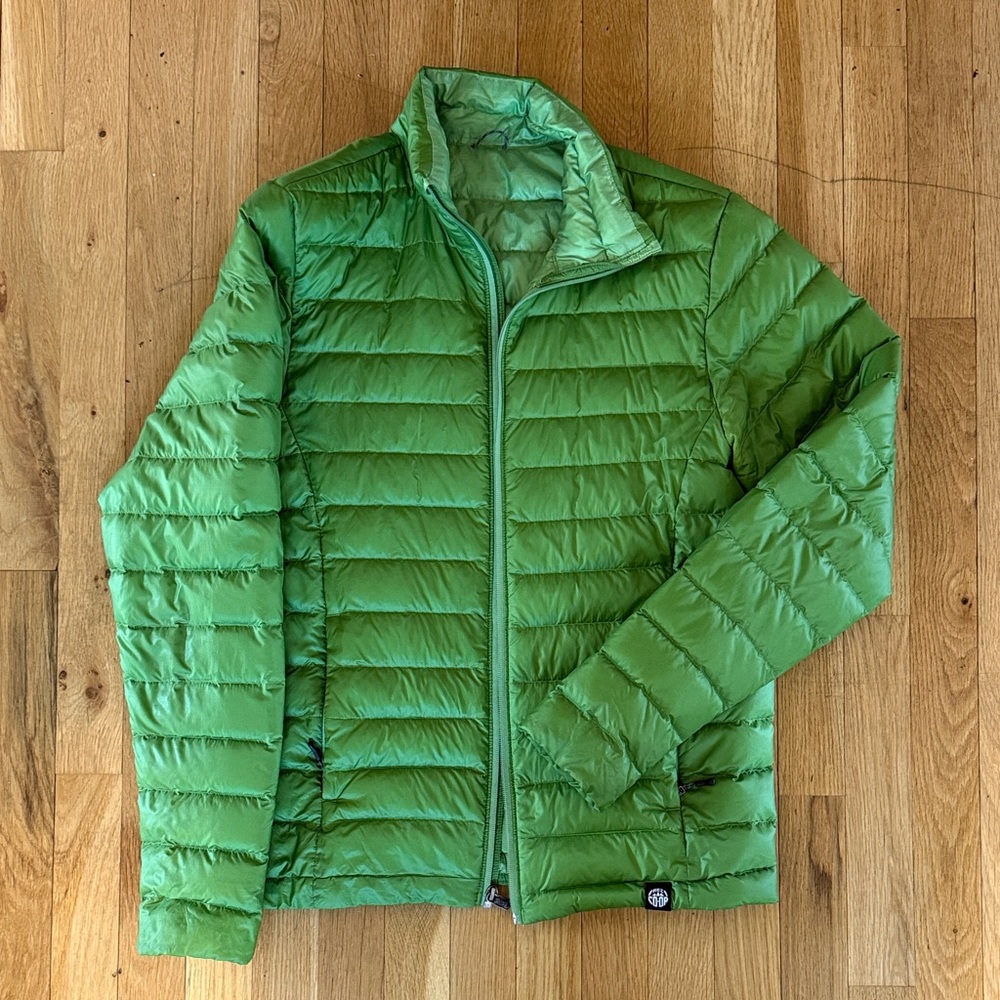 REI Down Puffer Jacket Green Small